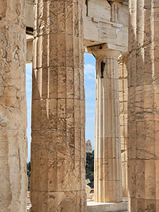 colonnes Athènes
